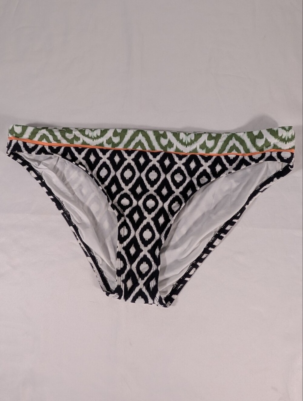 New La Blanca Desert Dunes Banded Hipster Bikini Bottom Size 14